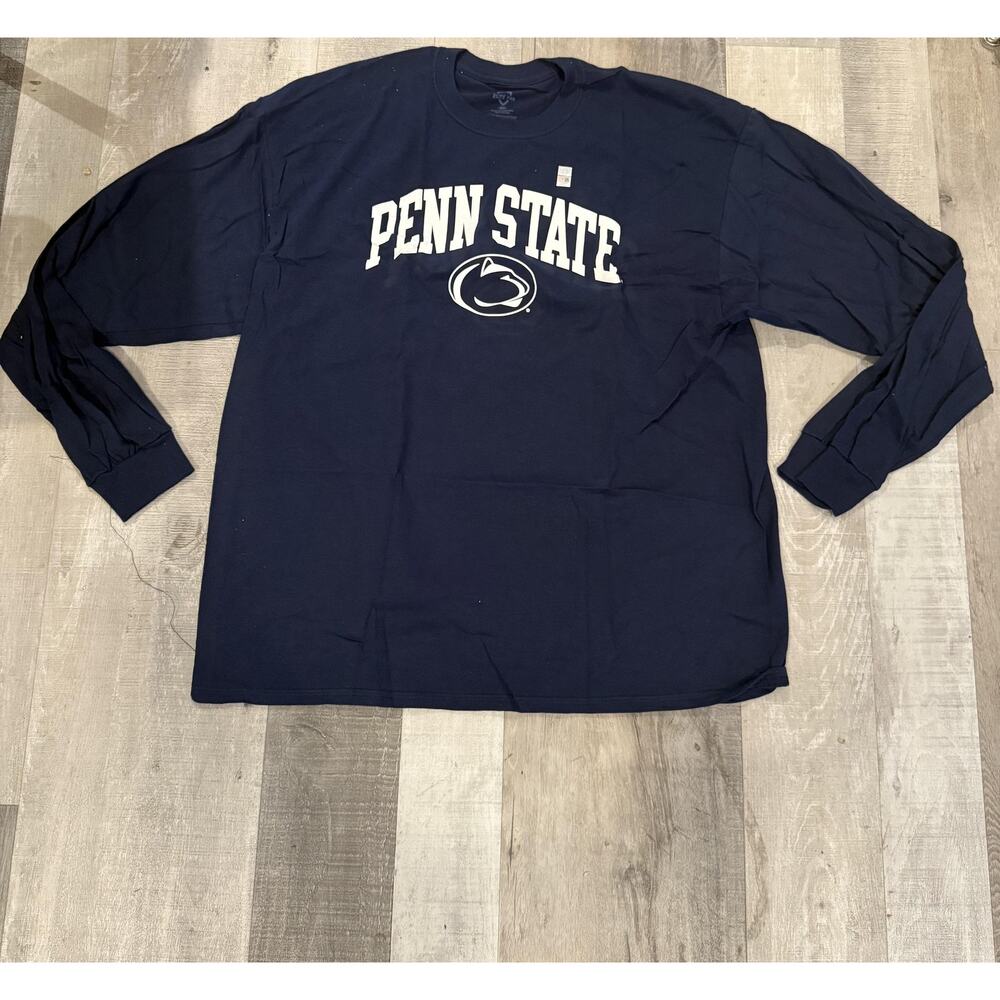 Penn State Nittany Lions Shirt Mens 2XL NCAA Football Long Sleeve Elite Fan